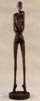 Weibliche Figur III, Holzskulptur,187 cm